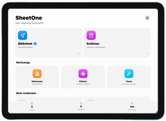 SheetOne App — Metronom